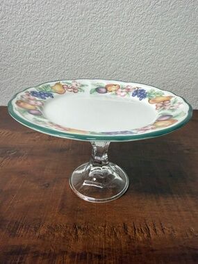 Epoch Collection Market Day Cake Stand 8"